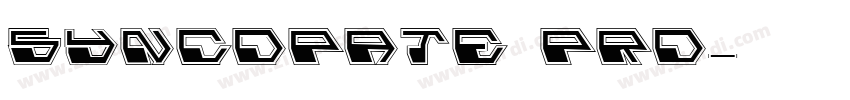 Syncopate Pro字体转换
